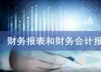 財務報表和財務會計報表的區別是什么？