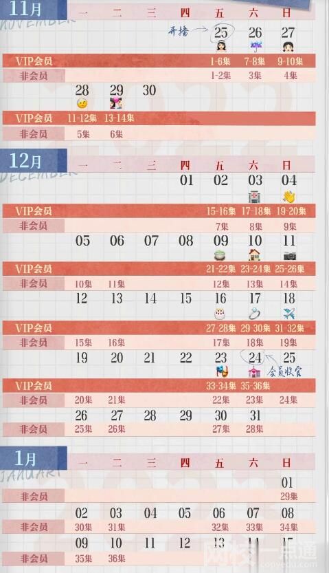 電視劇我們的當打之年追劇日歷